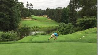 Pine Valley GC hole 5 tee shot [upl. by Cecily446]