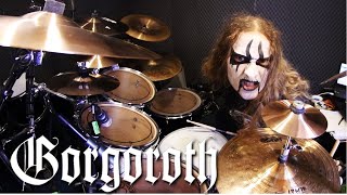 GORGOROTH  Incipit Satan Black metal Drum cover [upl. by Chessa]