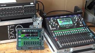 small set Allen amp Heath SQ5 [upl. by Aranahs]