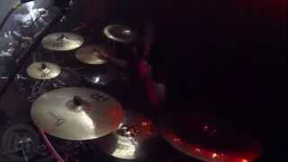 VESANIAMardukes Mazemerisinglive in ZabrzePoland Drum Cam [upl. by Pillow]