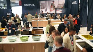 Ruvati KBIS 2023 Highlights  Kitchen and Bath Industry Show Las Vegas USA [upl. by Nah]