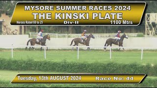 Race No 8 The Kinski Plate DIV  2 [upl. by Sajet292]