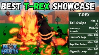 Show kase de tRex mas combo Blox Fruit [upl. by Aralk]