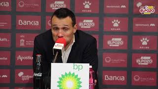 Rueda de prensa de Diego Giustozzi  post partido ante el Barça en Copa del Rey [upl. by Shanon]