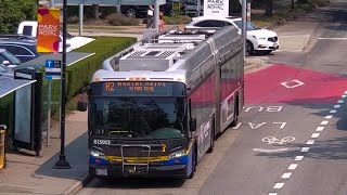 TransLink Bus Ride  2015 NFI XDE60  B15013 [upl. by Ijar]