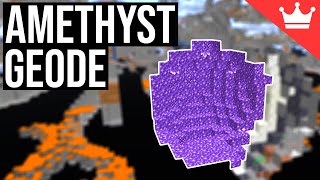 How to Find Amethyst Geode in Minecraft All Versions [upl. by Eidob]