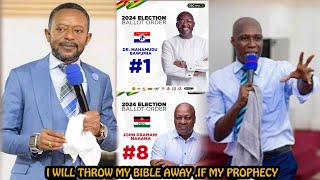 I WILL THROW MY BIBLE AWAY IF HE WINS THIS ELECTION 2024 election2024prophecies [upl. by Alleira462]