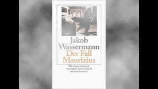 Der Fall Maurizius Roman von Jakob Wassermann Volker Hanisch liest Drei erste Seiten [upl. by Burget]