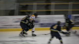 BHS Hockey vs Rosemount the amazing flying Collin [upl. by Roanna]