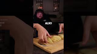 Caseoh reviews food PART 2 caseoh gaming funny twitch food fyp [upl. by Pulling783]