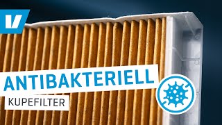 VPARTS Antibakteriell Kupefilter [upl. by Leaper109]