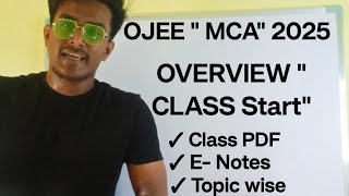 OVERVIEW OJEE CLASS DISCUSSION ✅ CLASS NOTES E PDF [upl. by Aloap]