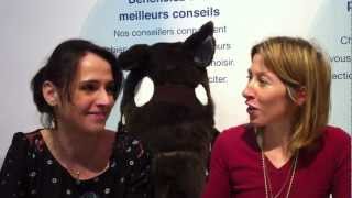 Orianne Lallemand et Eléonore Thuillier  ITW France Loisirs  Salon du Livre 2013 [upl. by Annert376]