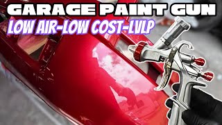 DIY BUDGET AUTOMOTIVE PAINT GUN for SMALL COMPRESSORS [upl. by Conall]