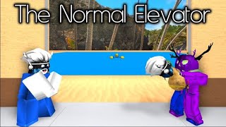 What can go wrong riding an elevator RobloxThe Normal Elevator [upl. by Atyekram]