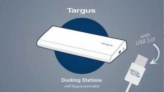 Targus USB 30 SuperSpeed Dual Video Docking Station [upl. by Ernald484]