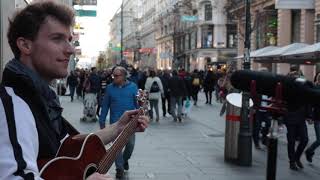 Lukas Len  Go busking in Vienna [upl. by Enomas756]