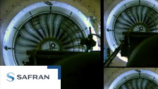 LEAP engine how are made composites fan blades 🇬🇧  Safran [upl. by Tiernan]