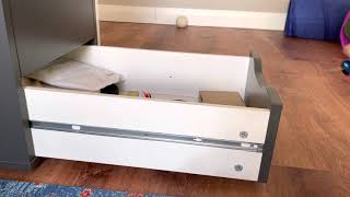 How to Remove IKEA Alex Drawers for Moving or Objects Fallen Behind Cabinets [upl. by Navanod156]