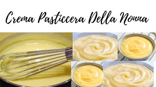 Crema pasticcera Anni 80 La ricetta della nonna contro quelle moderne [upl. by Alderson]