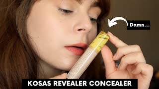 Kosas Revealer Concealer REVIEW amp DEMO [upl. by Nowahs273]