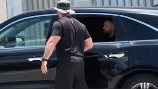 Finn Balor Sheamus and other WWE Superstars arriving before WWE Raw 8122023 [upl. by Haldis]