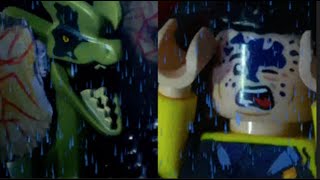 The Dilophosaurus Comes Out To Play BUT in LEGO Animation  Jurassic World  Jurassic Park [upl. by Arleen]