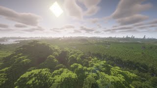 Distant Horizons 21 with WWOO  BSL shaders [upl. by Ybbil]