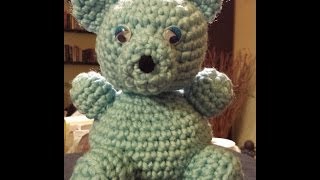 Orsetto facile ad amigurumi  tutorial uncinetto [upl. by Suivatal]