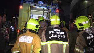 Electrical fault sparked Dubai Address hotel blaze [upl. by Emmi]