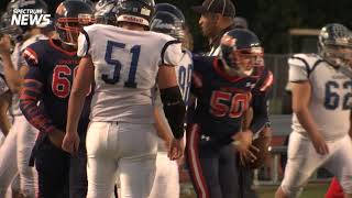 High school football Whitesboro vs East Syracuse Minoa highlights [upl. by Anila]