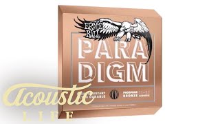 Ernie Ball Paradigm Acoustic Strings Review [upl. by Ned]