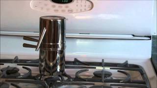 How To Use A Neapolitan Coffee Brewer [upl. by Enelrats261]