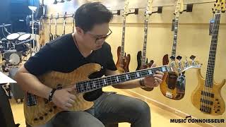 Sire Marcus Miller V7 amp V9 Bass Guitars 2nd Gen played by Michael Ning [upl. by Etra]