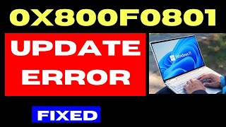 0x800f0801 Update Error Code on Windows 11  10 Fixed [upl. by Bayard]