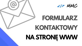 PROJEKT Formularz Kontaktowy Na Stronę WWW [upl. by Irrab]