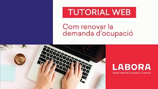 Com RENOVAR la DEMANDA dOCUPACIÓ  Tutorial WEB  LABORA [upl. by Eduard]