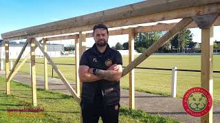 140924 Armthorpe Welfare FC 22 Harrogate Railway postmatch interview [upl. by Rives]