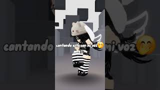 cantando esto con mi voz🤭🫦 VOZ MIA😾 aikoblox roblox flopparoblox music fpy animverse animoon [upl. by Alicul]