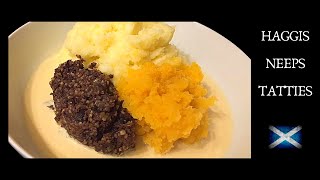 Traditional Scottish haggis neeps and tatties recipe amp Cook with me [upl. by Selway]