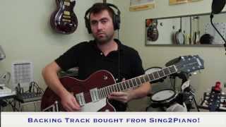 quotRoyalsquot  Lorde  Guitar Cover by Ely Jaffe Sing2Piano Backing Track [upl. by Shell]