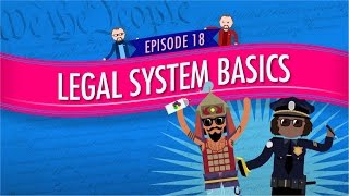 Legal System Basics Crash Course Government and Politics 18 [upl. by Releyks144]