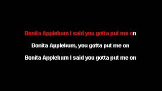 A Tribe Called Quest  Bonita Applebum karaoke [upl. by Jamnis965]