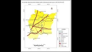 Features Digitization Using QGIS 3 34 Digitization of Map [upl. by Ahsiener]