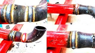 1g Route  pipe Welding  Welding  6013 Welding Rod  Firefight [upl. by Lisabeth]