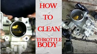 How To Clean Throttle Body  Low Idle Problems  Suzuki [upl. by Anole]