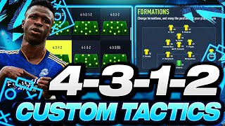 FIFA 22  INSANE FORMATION 4312 Best Custom Tactics and Instructions  FIFA 22 ULTIMATE TEAM [upl. by Moulden840]