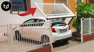 OPEN THE GATES ➤ 2  Automatic Sliding Folding Gates and Doors Ideas For Modern Homes [upl. by Solracsiul]