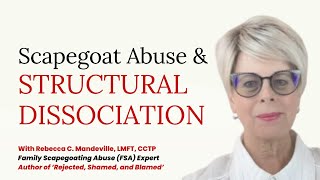 Understanding Scapegoat Abuse and Structural Dissociation scapegoat selfhelp cptsd [upl. by Elleon243]