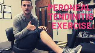 Peroneal Tendinopathy Exercise [upl. by Ardekahs]